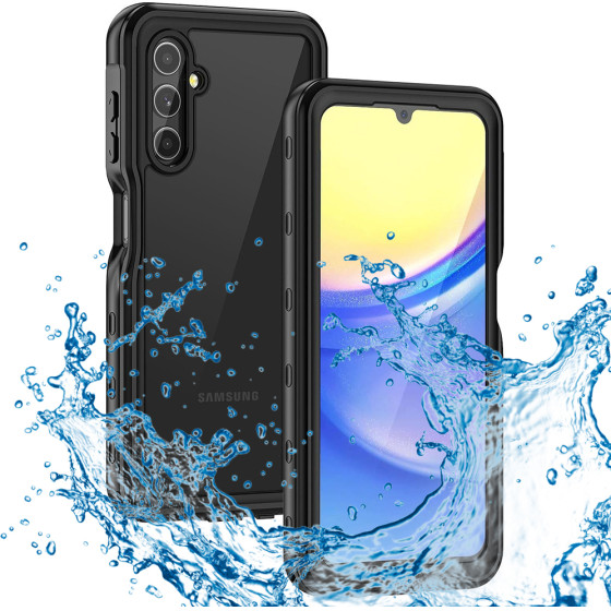 ShellBox - Waterproof IP68 Case - Samsung Galaxy A15 4G / A15 5G - Black
