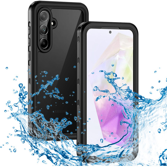 ShellBox - Waterproof IP68 Case - Samsung Galaxy A35 5G - Black