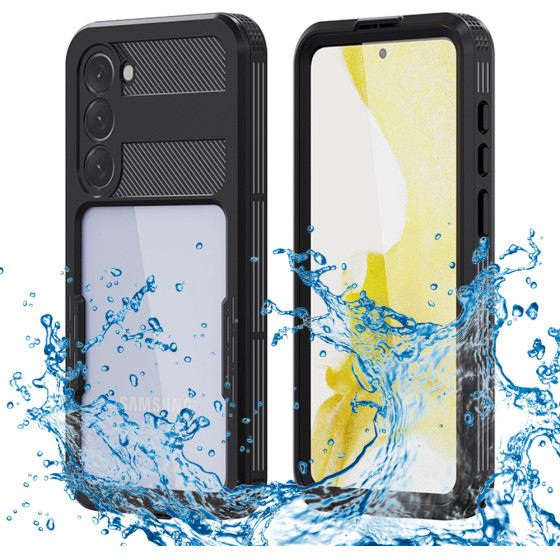 ShellBox - Waterproof IP68 Case - Samsung Galaxy S23 Plus - Black