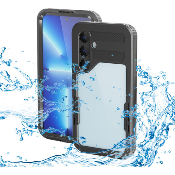 ShellBox - Waterproof IP68 Case - Samsung Galaxy S24 - Black