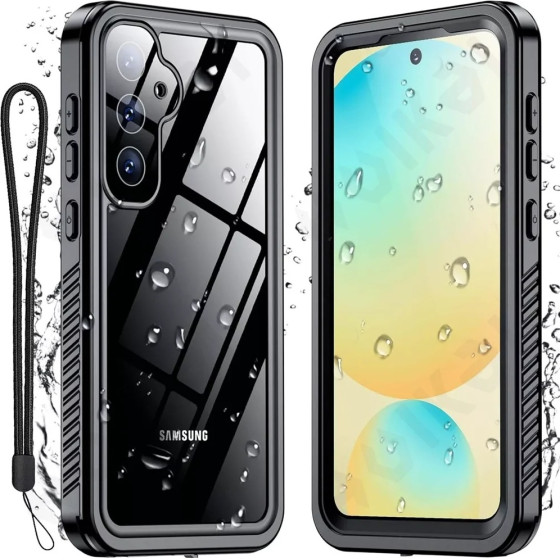 ShellBox - Waterproof IP68 Case - Samsung Galaxy S25 - Black