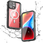ShellBox - Waterproof IP68 MagSafe Case - iPhone 15 Pro Max - Black
