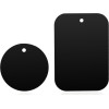 Techsuit - (2 pack) Metal Plate - with Matte Cover Paint - Black - (MP03)
