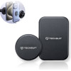 Techsuit - (2 pack) Metal Plate - with PU Leather Cover - Black - (MP02)