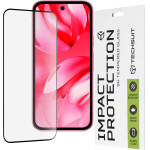 Techsuit - 111D Full Cover / Full Glue Glass - Google Pixel 9a - Black