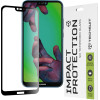 Techsuit - 111D Full Cover / Full Glue Glass - Huawei P20 Lite - Black
