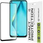 Techsuit - 111D Full Cover / Full Glue Glass - Huawei P40 Lite / P20 Lite 2019 - Black