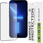 Techsuit - 111D Full Cover / Full Glue Glass - iPhone 13 Pro Max / iPhone 14 Plus - Black