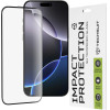 Techsuit - 111D Full Cover / Full Glue Glass - iPhone 16 Pro Max - Black