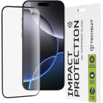 Techsuit - 111D Full Cover / Full Glue Glass - iPhone 16 Pro Max - Black