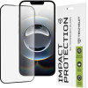 Techsuit - 111D Full Cover / Full Glue Glass - iPhone 16e - Black