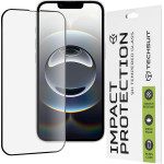 Techsuit - 111D Full Cover / Full Glue Glass - iPhone 16e - Black