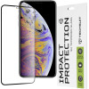 Techsuit - 111D Full Cover / Full Glue Glass - iPhone XS Max / iPhone 11 Pro Max - Black
