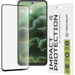 Techsuit - 111D Full Cover / Full Glue Glass - Motorola Moto G35 - Black