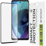Techsuit - 111D Full Cover / Full Glue Glass - Motorola Moto G51 5G - Black