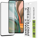 Techsuit - 111D Full Cover / Full Glue Glass - Motorola Moto G75 - Black
