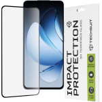 Techsuit - 111D Full Cover / Full Glue Glass - Oppo Reno13 - Black