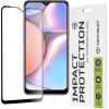 Techsuit - 111D Full Cover / Full Glue Glass - Samsung Galaxy A10 / A10s / M01s / M10 - Black
