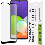 Techsuit - 111D Full Cover / Full Glue Glass - Samsung Galaxy A22 4G / M22 4G - Black