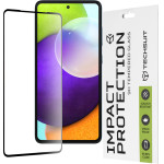 Techsuit - 111D Full Cover / Full Glue Glass - Samsung Galaxy A52 4G / A52 5G / A52s 5G - Black