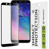 Techsuit - 111D Full Cover / Full Glue Glass - Samsung Galaxy A6 2018 - Black