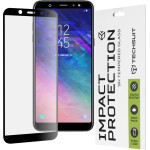 Techsuit - 111D Full Cover / Full Glue Glass - Samsung Galaxy A6 2018 - Black