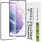 Techsuit - 111D Full Cover / Full Glue Glass - Samsung Galaxy S21 Plus 5G - Black