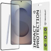 Techsuit - 111D Full Cover / Full Glue Glass - Samsung Galaxy S25 Ultra - Black