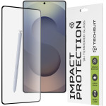 Techsuit - 111D Full Cover / Full Glue Glass - Samsung Galaxy S25 Ultra - Black