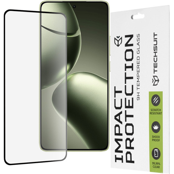 Techsuit - 111D Full Cover / Full Glue Glass - Xiaomi 14T / 14T Pro - Black