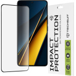 Techsuit - 111D Full Cover / Full Glue Glass - Xiaomi Poco X6 Pro - Black