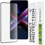 Techsuit - 111D Full Cover / Full Glue Glass - Xiaomi Poco X7 Pro - Black