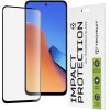 Techsuit - 111D Full Cover / Full Glue Glass - Xiaomi Redmi 12 4G / 12 5G / 13 / Poco M6 4G - Black