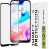 Techsuit - 111D Full Cover / Full Glue Glass - Xiaomi Redmi 8 / Redmi 8A - Black