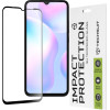 Techsuit - 111D Full Cover / Full Glue Glass - Xiaomi Redmi 9/9A/9AT/9C/9C NFC/10/10 2022/10A/A1/A1+/A2/A2+ - Black