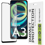 Techsuit - 111D Full Cover / Full Glue Glass - Xiaomi Redmi A3 / Redmi A3x - Black