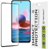 Techsuit - 111D Full Cover / Full Glue Glass - Xiaomi Redmi Note 10 4G / Note 10S / Poco M5s - Black
