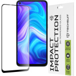 Techsuit - 111D Full Cover / Full Glue Glass - Xiaomi Redmi Note 9 / Redmi 10X 4G - Black
