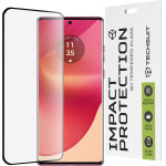 Techsuit - 111D Full Cover / Full Glue Glass / 3D Curved Screen - Motorola Edge 50 Fusion - Black