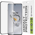 Techsuit - 111D Full Cover / Full Glue Glass / 3D Curved Screen - OnePlus 12 - Black