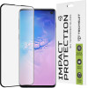 Techsuit - 111D Full Cover / Full Glue Glass / 3D Curved Screen - Samsung Galaxy S10 - Black