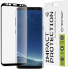 Techsuit - 111D Full Cover / Full Glue Glass / 3D Curved Screen - Samsung Galaxy S8 - Black