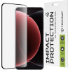 Techsuit - 111D Full Cover / Full Glue Glass / 3D Curved Screen - Xiaomi 15 Ultra - Black