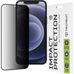 Techsuit - 111D Privacy Full Glue - iPhone 12 / iPhone 12 Pro - Black