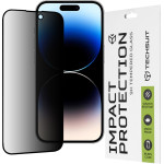 Techsuit - 111D Privacy Full Glue - iPhone 14 Pro - Black