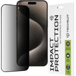 Techsuit - 111D Privacy Full Glue - iPhone 15 Pro Max - Black
