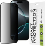 Techsuit - 111D Privacy Full Glue - iPhone 16 Pro - Black