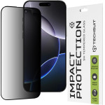 Techsuit - 111D Privacy Full Glue - iPhone 16 Pro Max - Black