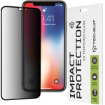 Techsuit - 111D Privacy Full Glue - iPhone X / iPhone XS / iPhone 11 Pro - Black