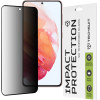 Techsuit - 111D Privacy Full Glue - Samsung Galaxy S21 5G - Black